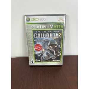 Like new call of duty 2 video game and bonus DVD